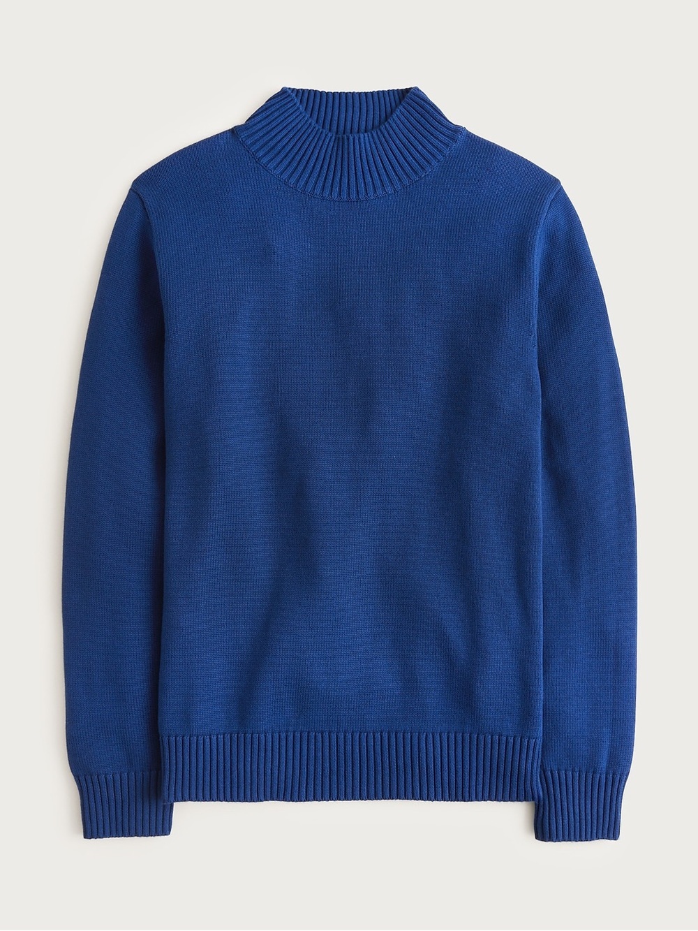 J crew Heritage cotton mockneck sweater